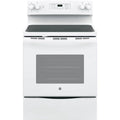 Ge? Appliances 30??free - Standing Electric Range Model JB645RKSS in Stainless Steel. APPROXIMATE DIMENSIONS (Hxwxd) 47 Height x 29 7/8 Width x 28 Dimension In. Two 9"/6" Power Boil Elements, Self - Clean Oven and Dual - Element Bake
