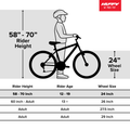 Huffy 24" Rock Creek Boys Mountain Bike for Men
