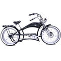 Twenty5 DS Chopper Stretch Cruiser E - Bike, 26" Wheels, 800W Motor, Disc Brake, for Men, Black