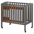 Dream on Me 3 - in - 1 Portable Crib Gray