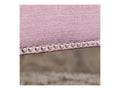 Serta Leighton Home Office Desk Chair Chrome Nailheads Twill Fabric Lilac Purple