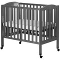 Dream on Me 3 - in - 1 Portable Crib Gray