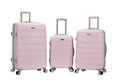 Rockland Luggage Melbourne 3 Piece Hardside Luggage Set, F160