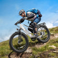 Gocio Electric Bike, 26"x4.0" Fat Tire E - Mountain Bike, Peak 1000W Motor, 28MPH 48V 15ah Battery Removable Ebike for Off Road, Sand, UL2849