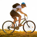 Aukfa 26" Mountain Bike for Men and Women, 21 - Speed High - Performance All - Terrain Bicycle with Dual V - Brakes, Green