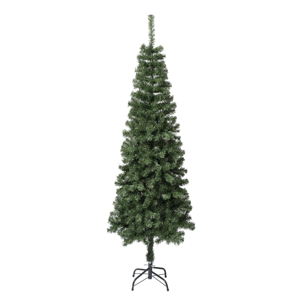 National Tree Company First Traditions 6' Unlit Slim Linden Spruce Artificial Christmas Tree