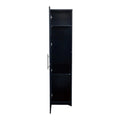 Slim Tall Storage Cabinet, Pantry Cabinet with Doors Shelves Small Space for Kitchen Living Room Bathroom
