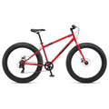 Mongoose Dolomite Adult Fat Tire Mountain Bike, 26 - Inch Wheel, Red