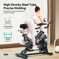 Pooboo Professional Indoor Cycling Bike Stationary Exercise Bikes Home Cardio Workout Bicycle Machine 350 lb Flywheel Weight 40 lb