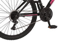 Mongoose 24 - In. Excursion Unisex Mountain Bike, Black, 21 Speeds