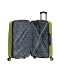 Rockland Luggage Melbourne 3 Piece Hardside Luggage Set, F160