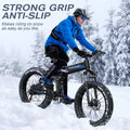 Totguard 26"x4" Electric Bike, Fat Tire 500W Ebike, Foldable Electric Bicycles E Bikes for Adults Electric 48V 10ah Battery, Dual Shock Absorber, Lockable Fork UL2849