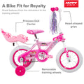 Princess Girls' 12" Bike with Doll Carrier by Huffy
