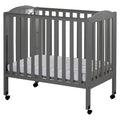 Dream on Me 3 - in - 1 Portable Crib Gray