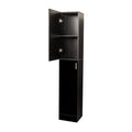 Slim Tall Storage Cabinet, Pantry Cabinet with Doors Shelves Small Space for Kitchen Living Room Bathroom