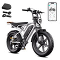 TST Electric Bike for Adults, 750W Peak 1500W Motor, 20"x4" Fat Tire, E Mountain Bike, 48V/15AH UL2849