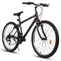 Aukfa 26" Mountain Bike for Men and Women, 21 - Speed High - Performance All - Terrain Bicycle with Dual V - Brakes, Green