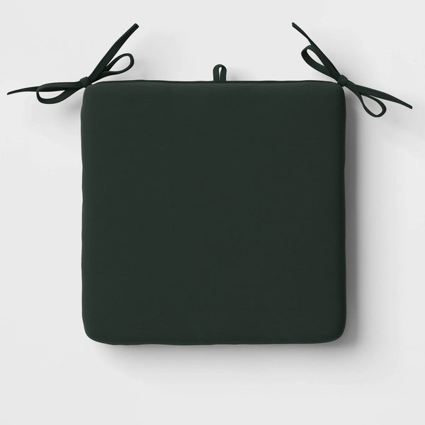 16"x16" Outdoor Chair Seat Cushion Fern Shower Green - Room Essentials