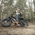 AMYET G60 Peak 1500W Electric Bike, 20" Fat Tire E - Mountain Bikes, 48V 20ah 32MPH Ebike for Adults Full Suspension UL2849