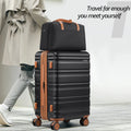 MIUSSE Luggage Sets 3 Piece, 20 in Carry on Luggage with Wheels, 100% PC Hardshell Suitcase with TSA Lock, Carry on Suitcases Airline Approved with Travel Backpack for Men Women