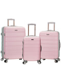 Rockland Luggage Melbourne 3 Piece Hardside Luggage Set, F160