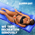 TRC Recreation Sunsation 1.75" Thick Foam Swimming Pool Lounge Float, Navy