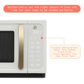 Beautiful 1.1 cu ft 1000 Watt, Sensor Microwave Oven, White Icing by Drew Barrymore, New