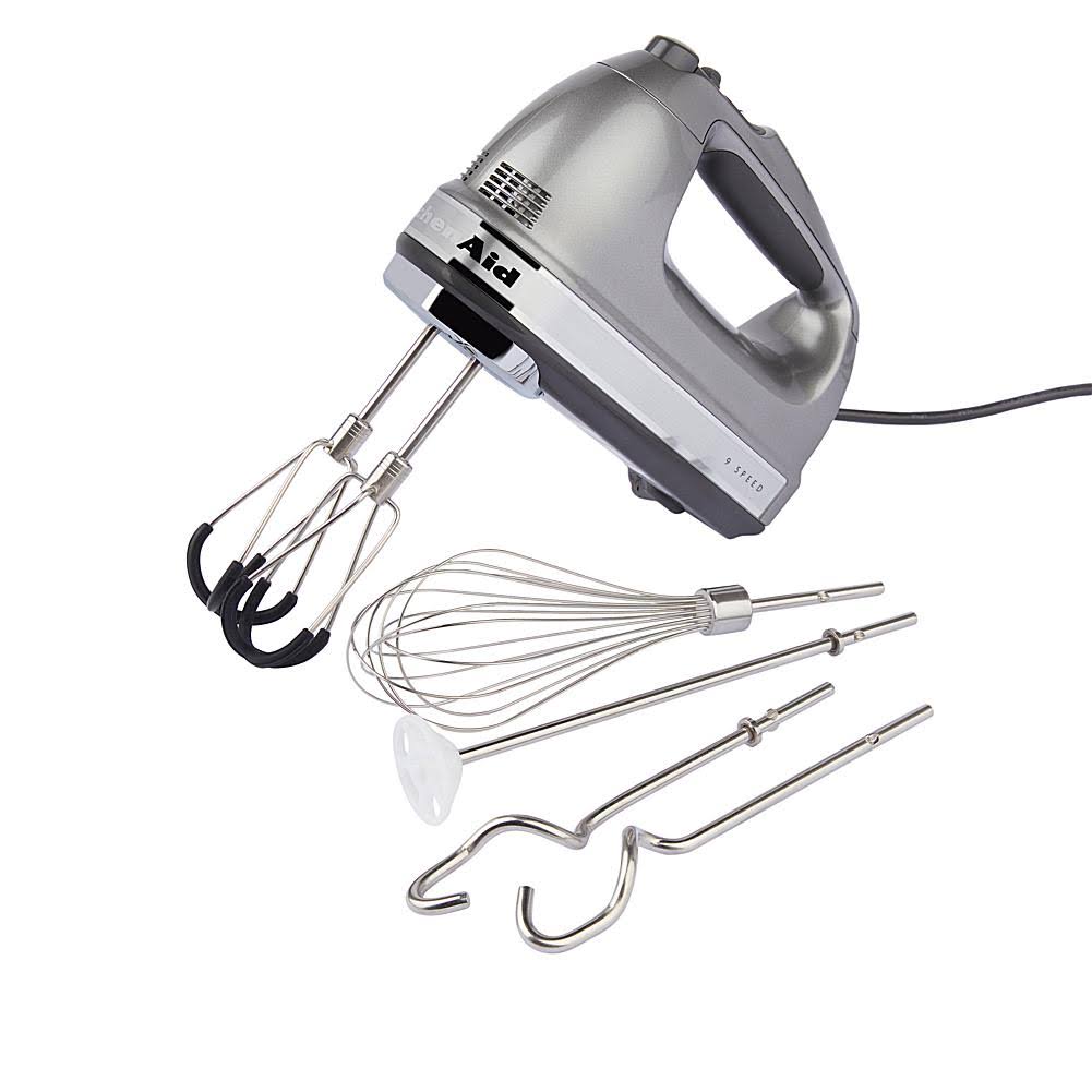 KitchenAid 9-Speed Digital Hand Mixer w/ FlexEdge Beaters ,Onyx Black
