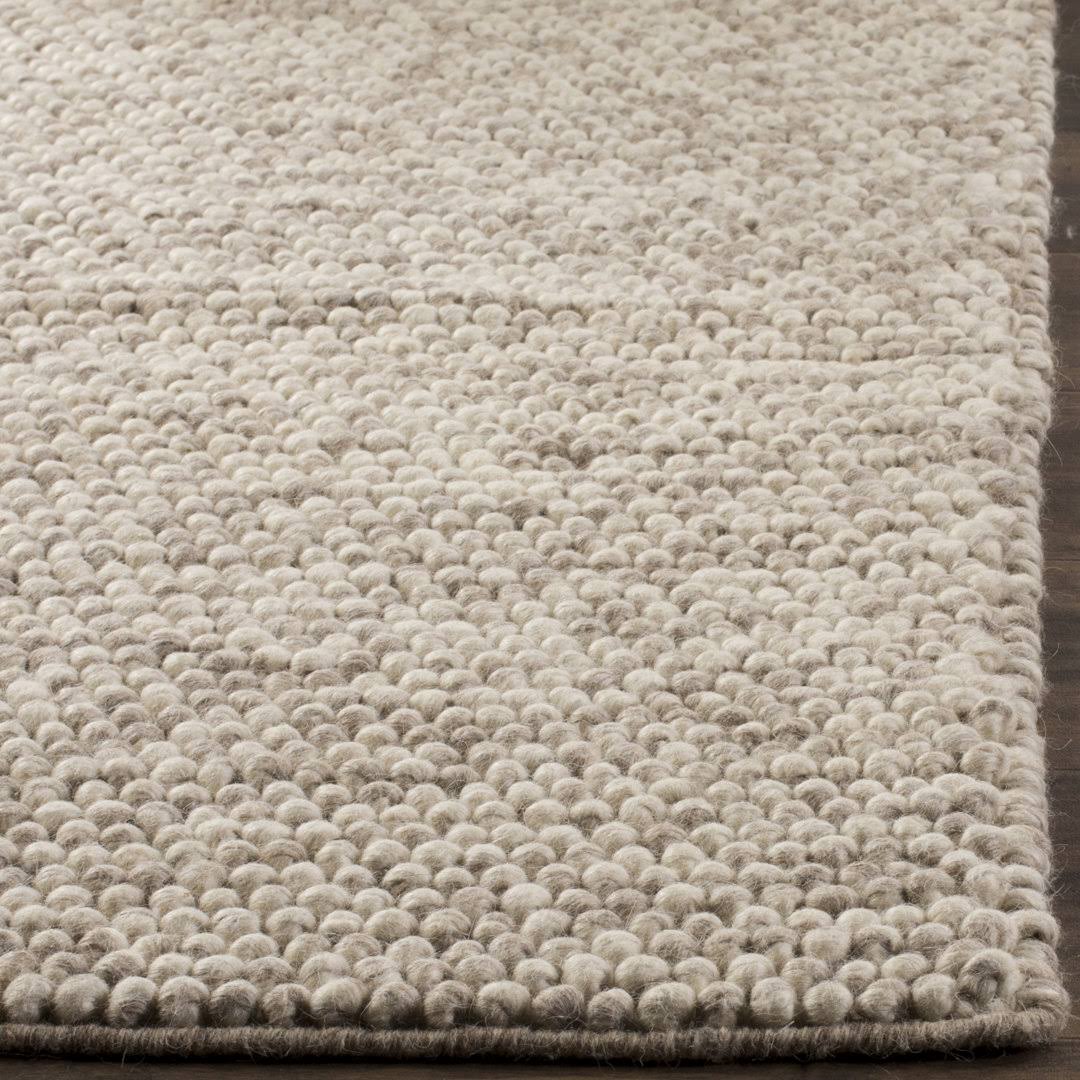 Elle Handmade Beige Rug Birch Lane Rug Size: Rectangle 3' x 5'