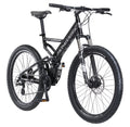 Mongoose Blackcomb Mountain Bike, 26 - Inch Wheels, 24 Speeds, Black, Men'S