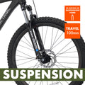 Trail 27.5" Vibe Mountain Bike, Medium Frame, Black