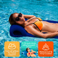 TRC Recreation Sunsation 1.75" Thick Foam Swimming Pool Lounge Float, Navy