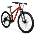 29" Hyper Explorer Dual Suspension Mountain Bike, Adults Age 13+, Red